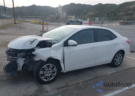 2015 Toyota Corolla S из США, поврежденный, VIN 2T1BURHE4FC433403